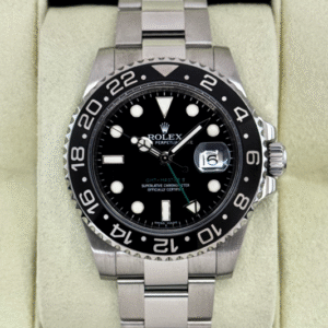 2011 Rolex GMT-Master II 40mm 116710LN Stainless Steel Black Dial