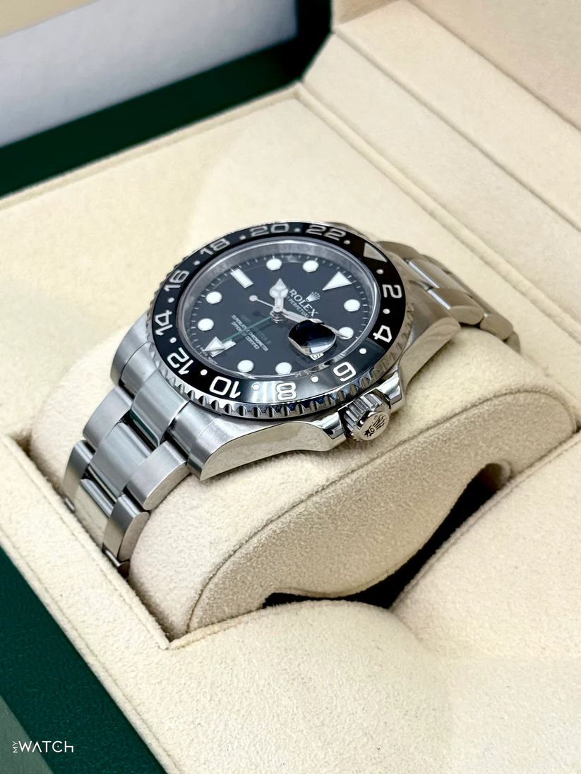 2011 Rolex GMT-Master II 40mm 116710LN Stainless Steel Black Dial - Image 2