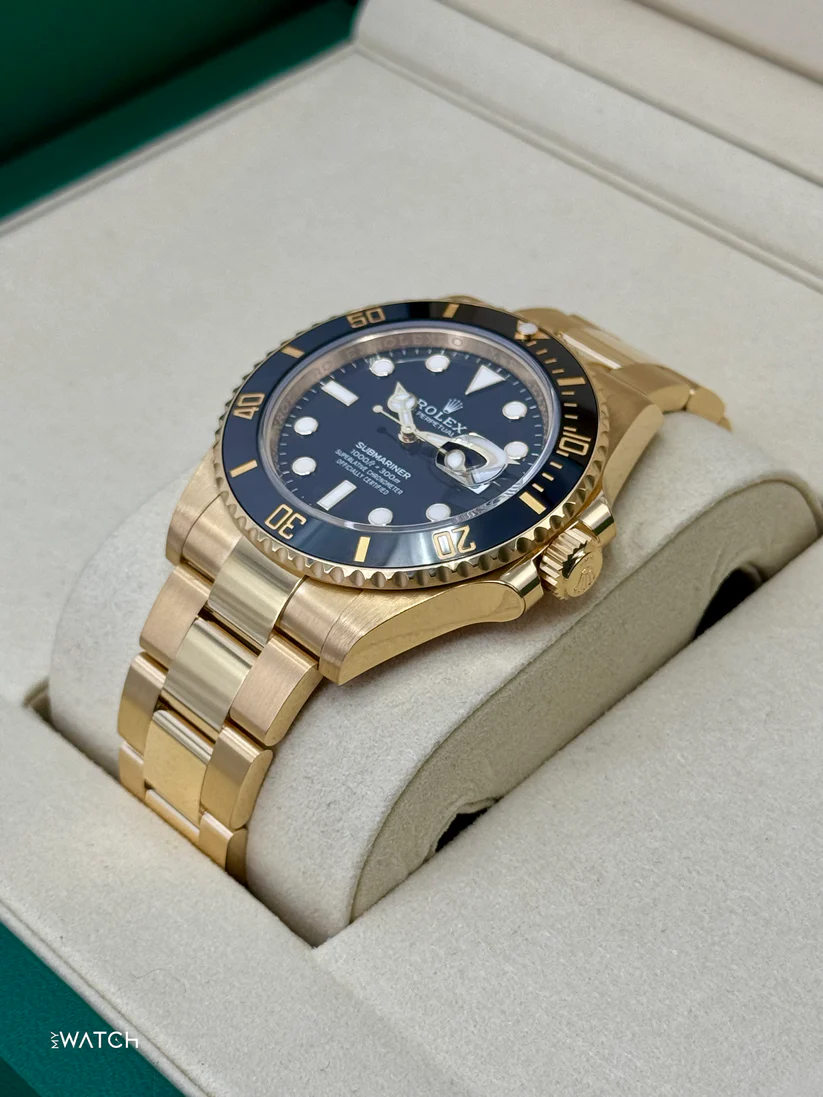 2025 Rolex Submariner 41mm 126618LN Yellow Gold Black Dial (STICKERED) - Image 2