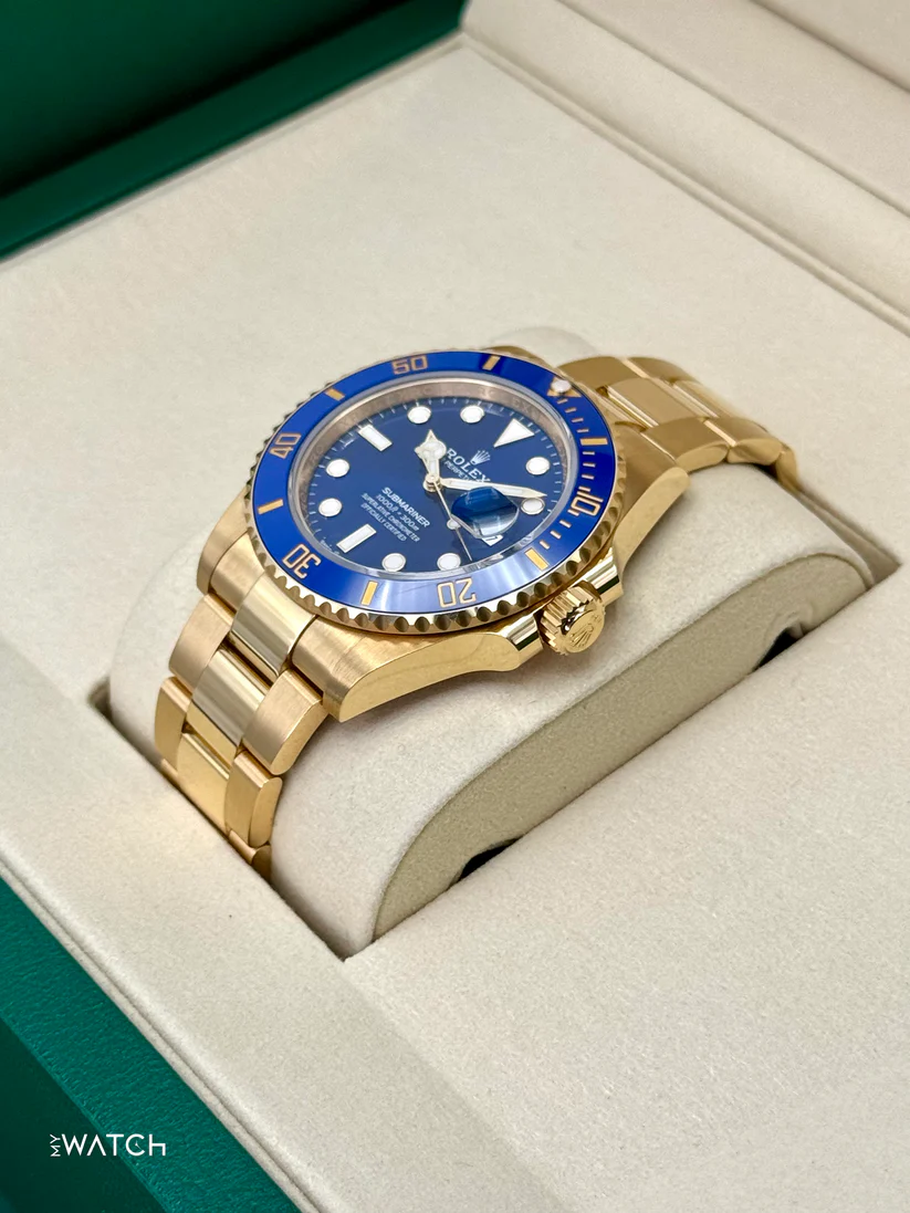 NEW 2025 Rolex Submariner "Bluesy" 41mm 126618LB Yellow Gold Blue Dial - Image 2