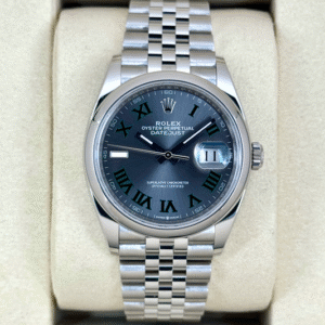 NEW 2025 Rolex Datejust 36mm 126200 Jubilee Wimbledon Dial