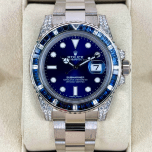 2020 Rolex Submariner 40mm 116659SABR White Gold Blue Dial