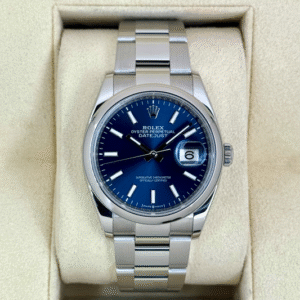 NEW 2025 Rolex Datejust 36mm 126200 Stainless Steel Oyster Blue Dial