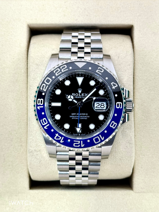 NEW 2025 Rolex GMT-Master II "Batgirl" 40mm 126710BLNR Jubilee