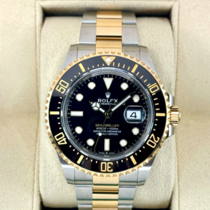 2019 Rolex Sea-Dweller 43mm 126603 Two-Tone Black Dial