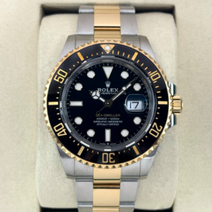 2025 Rolex Sea-Dweller 43mm 126603 Two-Tone Black Dial