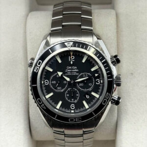 2015 Omega 22105000 Seamaster Planet Ocean Chronograph