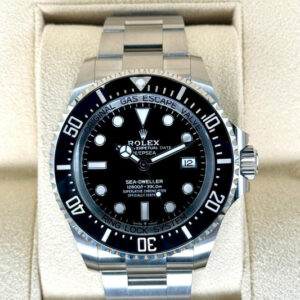 NEW 2024 Rolex Deepsea 44mm 136660 Stainless Steel Black Dial
