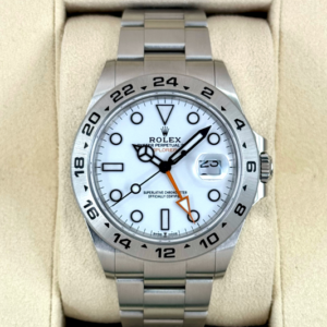 2024 Rolex Explorer II 42mm 226570 Polar White Dial