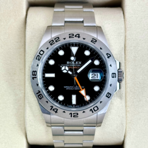 NEW 2025 Rolex Explorer II 42mm 226570 Black Dial