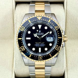 2023 Rolex Sea-Dweller 43mm 126603 Two-Tone Black Dial