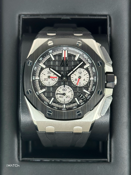 2022 Audemars Piguet Royal Oak Chronograph 43mm 26420SO Black Dial
