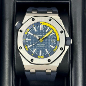 NEW 2020 Audemars Piguet Royal Oak Offshore Diver 15710ST Blue Dial