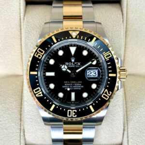 2022 Rolex Sea-Dweller 43mm 126603 Two-Tone Black Dial