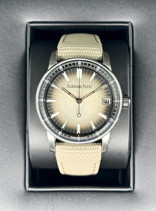 NEW 2024 Audemars Piguet Code 11.59 41mm 15210QT Smoked Beige Dial
