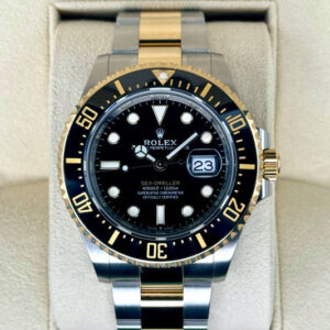 2022 Rolex Sea-Dweller 43mm 126603 Two-Tone Black Dial