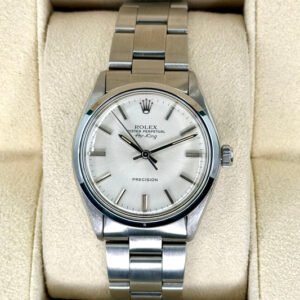 1978 Rolex Air-King 34mm 5500 Stainless Steel Oyster Silver Dial