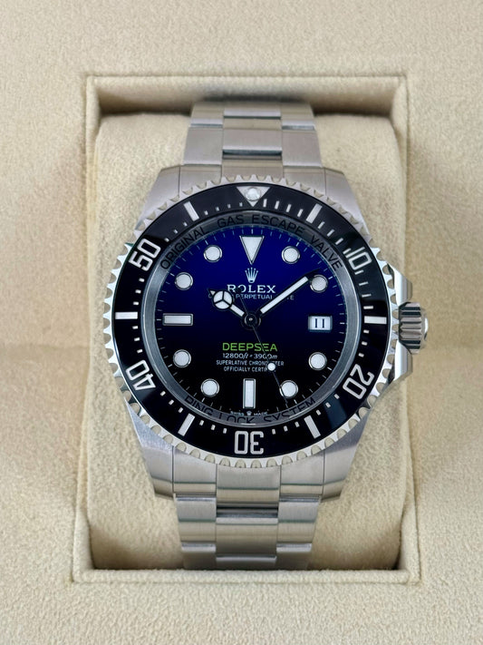 NEW 2025 Rolex Deepsea "James Cameron" 44mm 136660 Stainless Steel Blue Dial